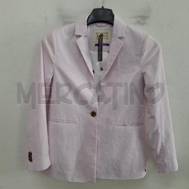 COMPLETO BAMBINA SCOTCH&SODA ROSA RIGHE GIACCA BERMUDA | Mercatino dell'Usato Ottaviano 2