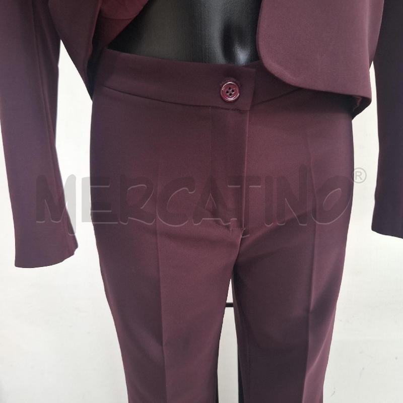 COMPLETO DONNA BENEDETTA BONELLI BORDEAUX NUOVO | Mercatino dell'Usato Ottaviano 4