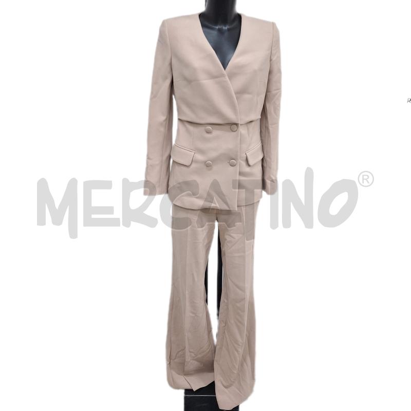 COMPLETO DONNA CEDILLA BEIGE GIACCA PANTALONE | Mercatino dell'Usato Ottaviano 1