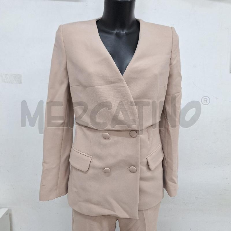 COMPLETO DONNA CEDILLA BEIGE GIACCA PANTALONE | Mercatino dell'Usato Ottaviano 2