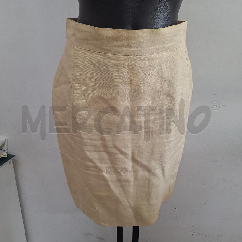 COMPLETO DONNA GAI MATTIOLO BEIGE NERO BOTTONI ELEFANTE | Mercatino dell'Usato Ottaviano 5