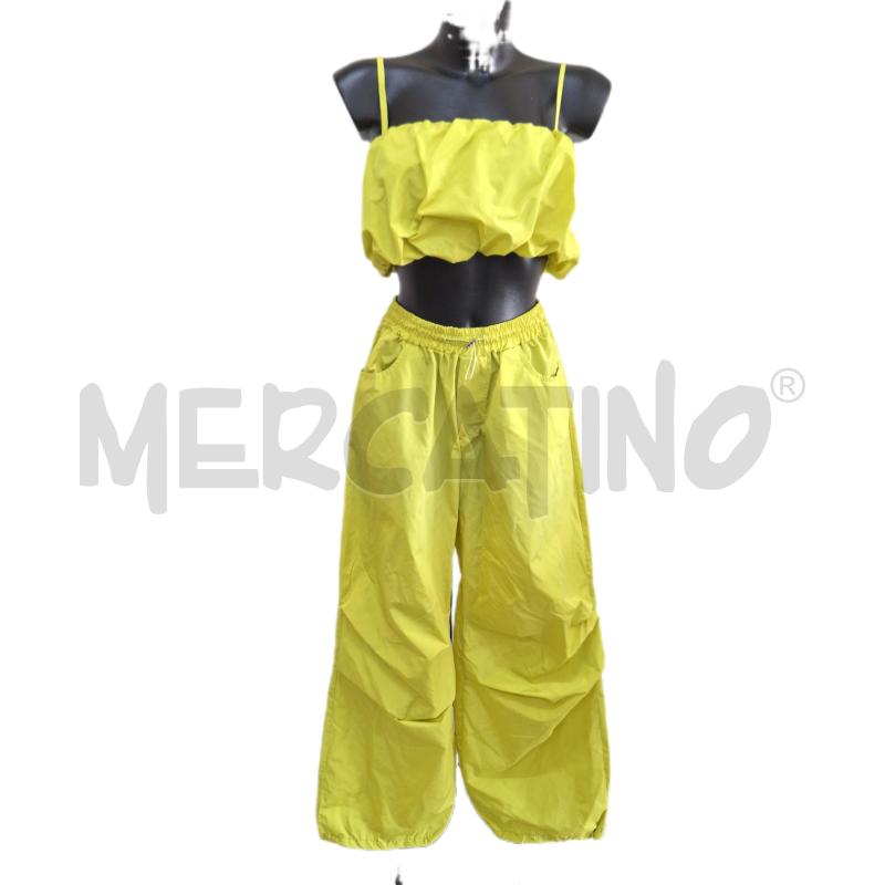 COMPLETO DONNA LUMINA VERDE ACIDO NUOVO | Mercatino dell'Usato Ottaviano 1