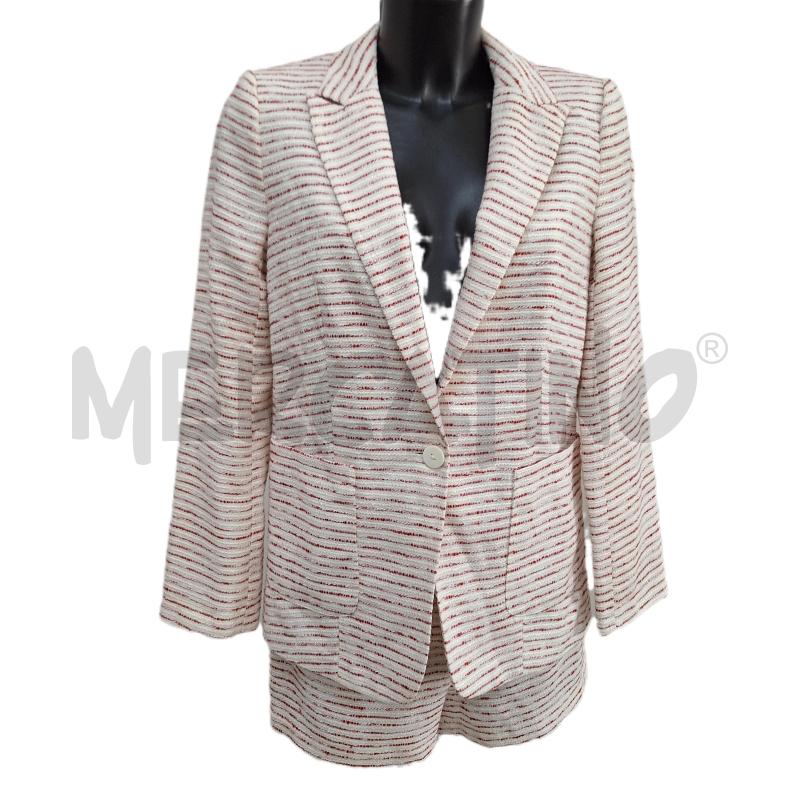 COMPLETO DONNA PROMOD BEIGE ROSSO NUOVO | Mercatino dell'Usato Ottaviano 1