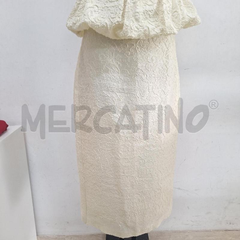COMPLETO DONNA ZARA PANNA TOP GONNA LUNGA | Mercatino dell'Usato Ottaviano 3