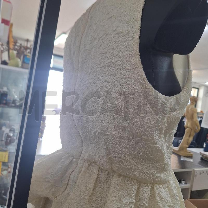 COMPLETO DONNA ZARA PANNA TOP GONNA LUNGA | Mercatino dell'Usato Ottaviano 5