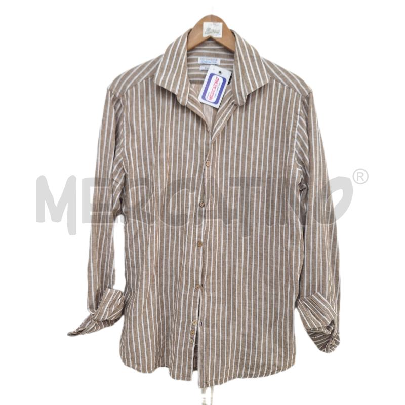 COMPLETO UOMO COTTON&SILK MARRONE BIANCO RIGA | Mercatino dell'Usato Ottaviano 1