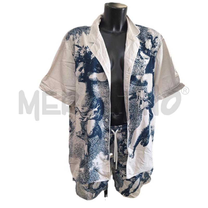 COMPLETO UOMO FRWD BLU GRIGIO CAMICIA SHORTS  | Mercatino dell'Usato Ottaviano 1