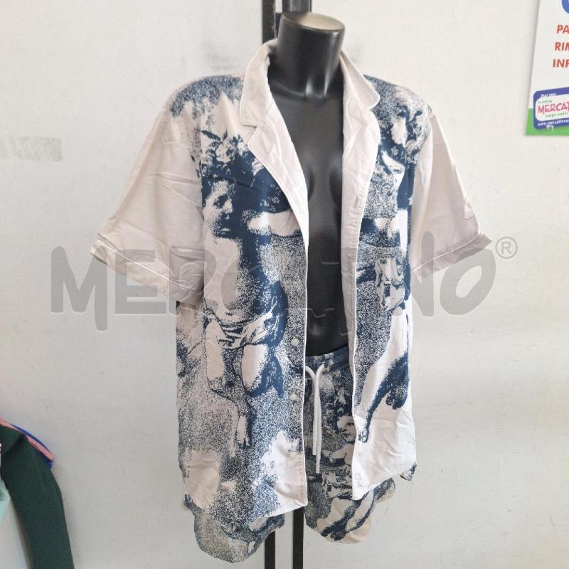 COMPLETO UOMO FRWD BLU GRIGIO CAMICIA SHORTS  | Mercatino dell'Usato Ottaviano 2