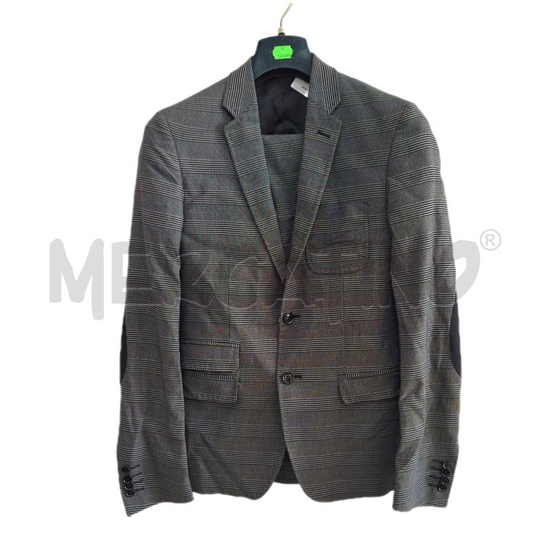 COMPLETO UOMO SPAGO GRIGIO PIED DE POULE  | Mercatino dell'Usato Ottaviano 1