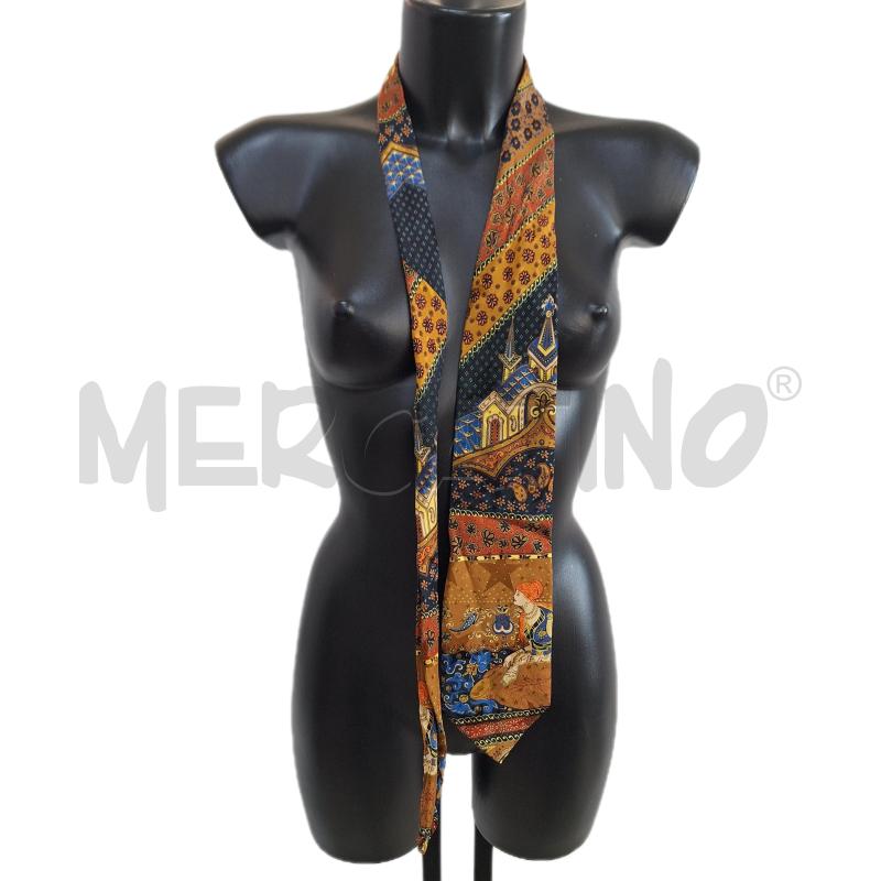 CRAVATTA BALENCIAGA POUR HOMME MULTICOLOR | Mercatino dell'Usato Ottaviano 1