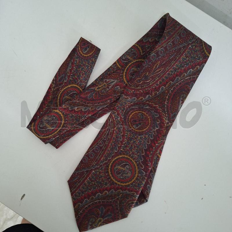 CRAVATTA PIERRE BALMAIN PARIS ROSSO GHIRIGORI | Mercatino dell'Usato Ottaviano 2
