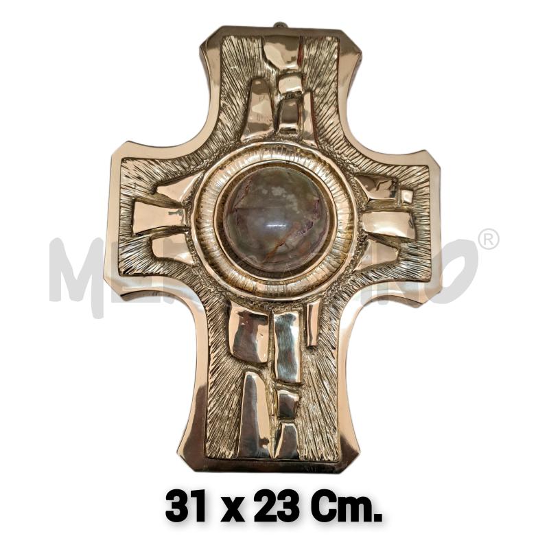 CROCE OTTONE F.T. RUSSO LUCIDO CENTRO ONICE VERDE VENATO  | Mercatino dell'Usato Ottaviano 1