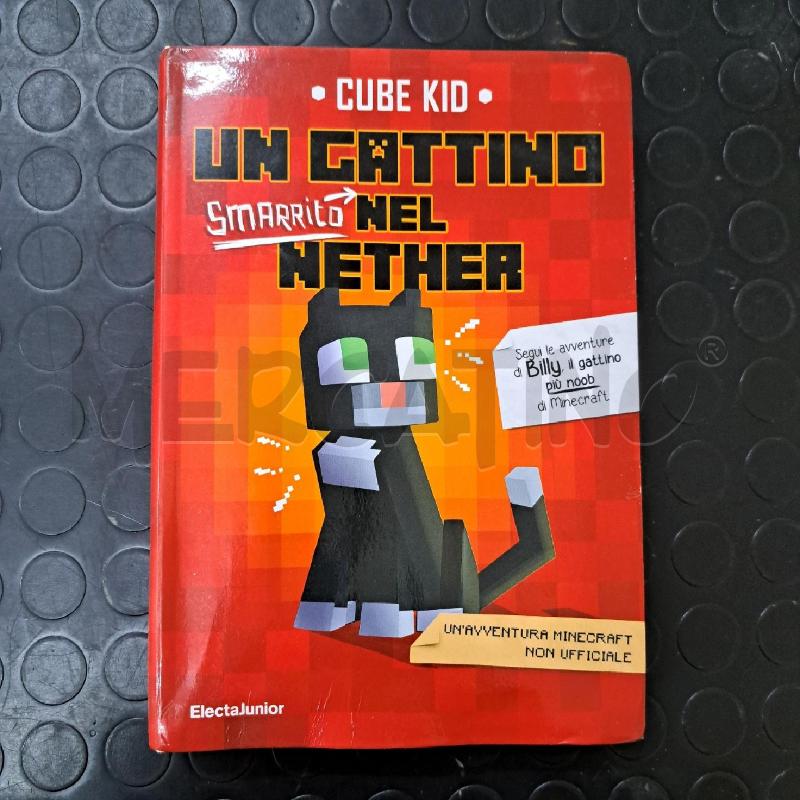 CUBE KID - UN GATTINO (SMARRITO) NEL NETHER  | Mercatino dell'Usato Ottaviano 1