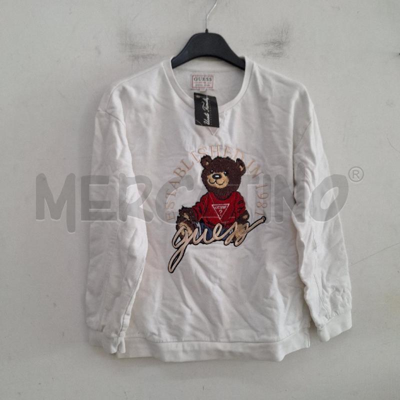 FELPA BAMBINA GUESS BIANCO ORSO | Mercatino dell'Usato Ottaviano 2