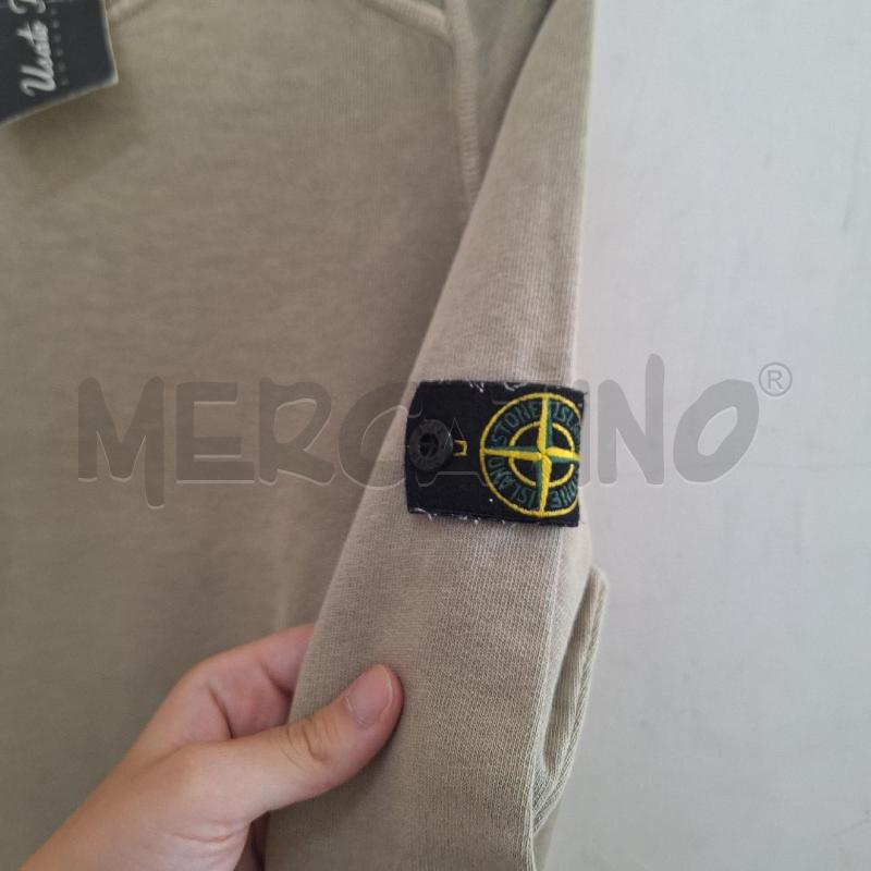 FELPA BAMBINO STONE ISLAND JUNIOR BEIGE | Mercatino dell'Usato Ottaviano 2