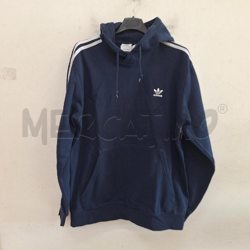 FELPA UOMO ADIDAS BLU BIANCO | Mercatino dell'Usato Ottaviano 1