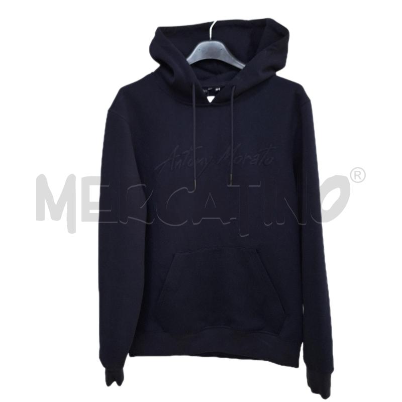 FELPA UOMO ANTONY MORATO BLU CAPPUCCIO | Mercatino dell'Usato Ottaviano 1