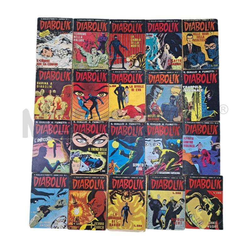 FUMETTI COLLEZIONE PZ. 20 DIABOLIK 1973 | Mercatino dell'Usato Ottaviano 1