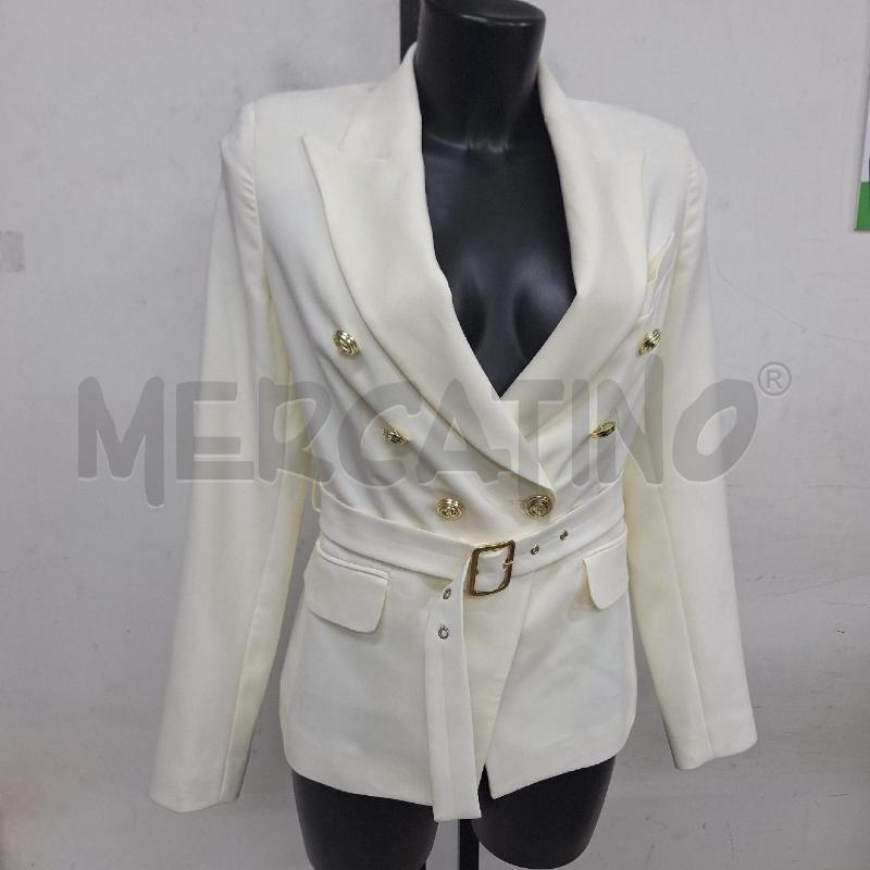 GIACCA DONNA BB POMPEI CREMA BOTTONI DORATI | Mercatino dell'Usato Ottaviano 2