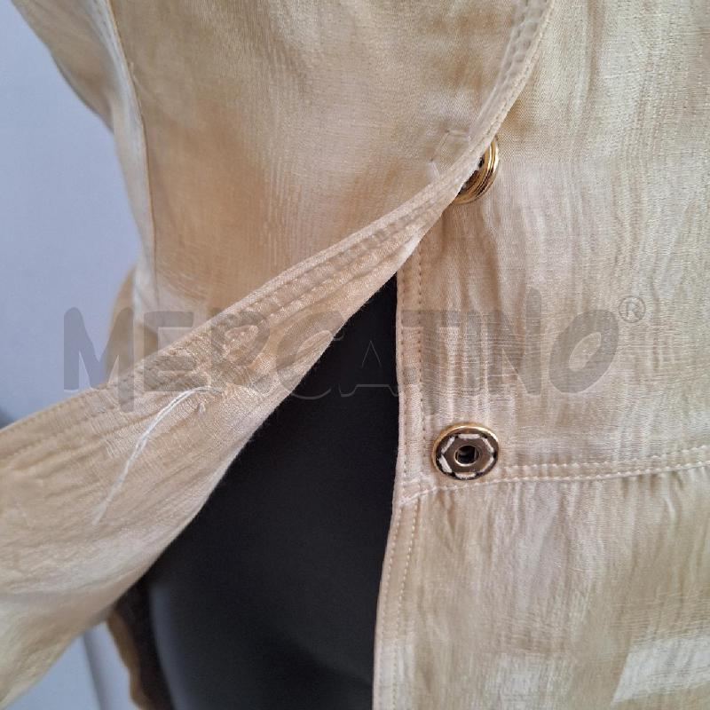 GIACCA DONNA CLASS ROBERTO CAVALLI BEIGE NERO | Mercatino dell'Usato Ottaviano 4