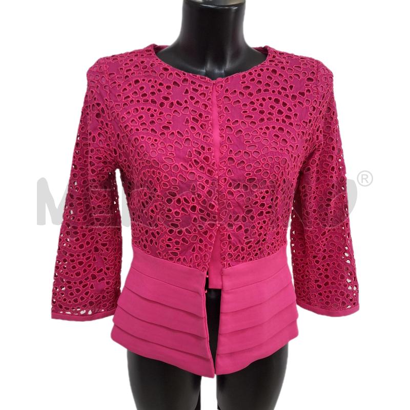 GIACCA DONNA CLIPS FUCSIA FORATA BALZE | Mercatino dell'Usato Ottaviano 1