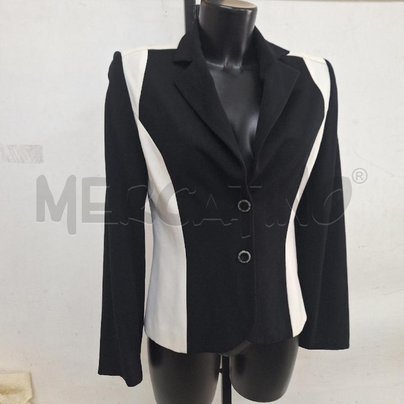 GIACCA DONNA COMPAGNIA ITALIANA NERO BIANCO | Mercatino dell'Usato Ottaviano 2