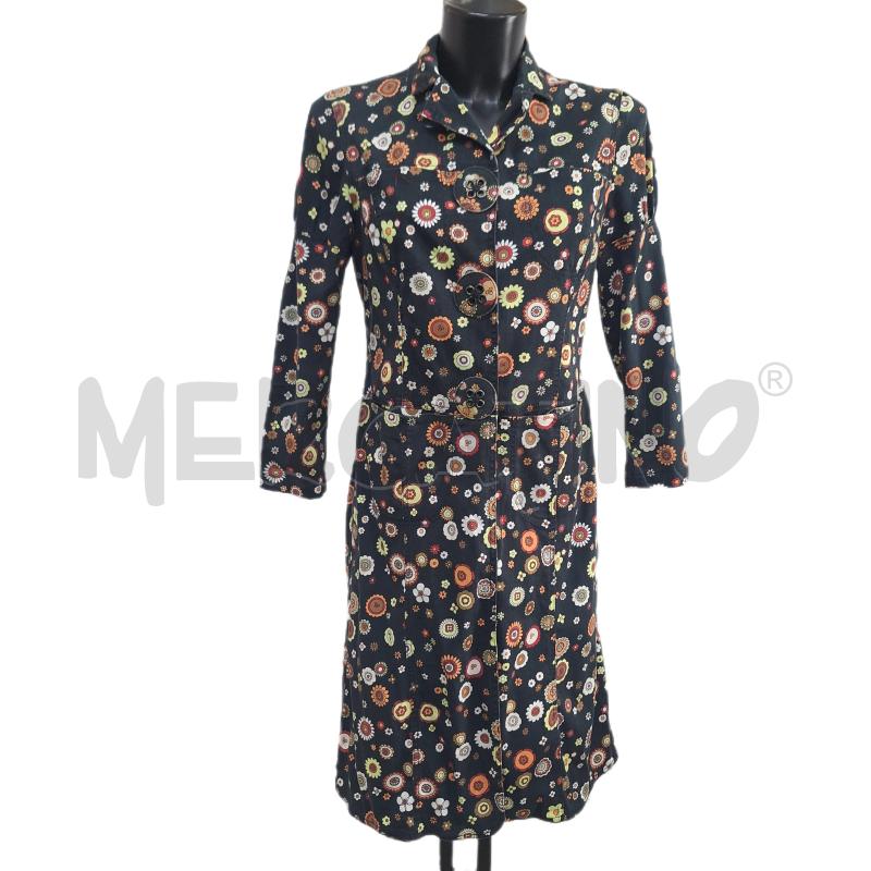 GIACCA DONNA GIGLI NERO FIORI JEANS | Mercatino dell'Usato Ottaviano 1