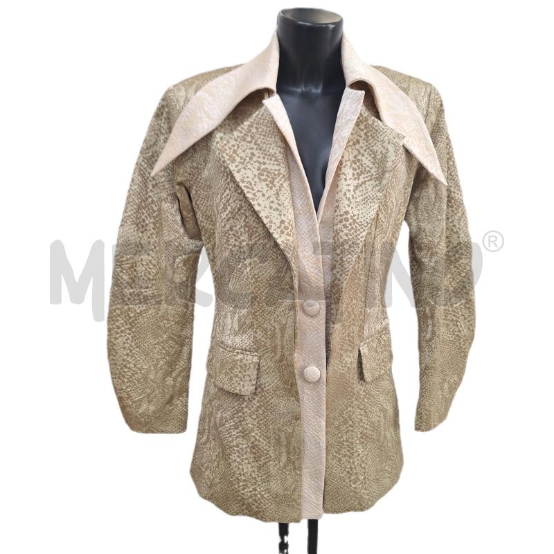 GIACCA DONNA JANASHIA BEIGE MACULATO | Mercatino dell'Usato Ottaviano 1