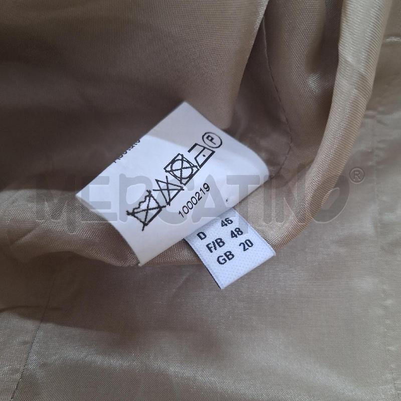 GIACCA DONNA MADELEINE BEIGE LINO | Mercatino dell'Usato Ottaviano 3