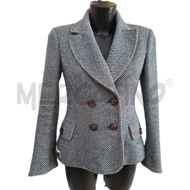 GIACCA DONNA MANILA GRACE BIANCO BLU | Mercatino dell'Usato Ottaviano 1