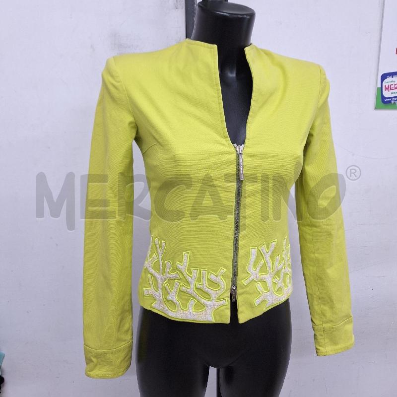 GIACCA DONNA MILA SCHON VERDE CORALLO BIANCO | Mercatino dell'Usato Ottaviano 2