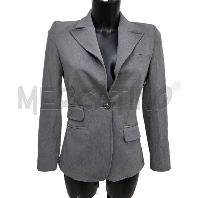 GIACCA DONNA ROBERTA BIAGI GRIGIO | Mercatino dell'Usato Ottaviano 1