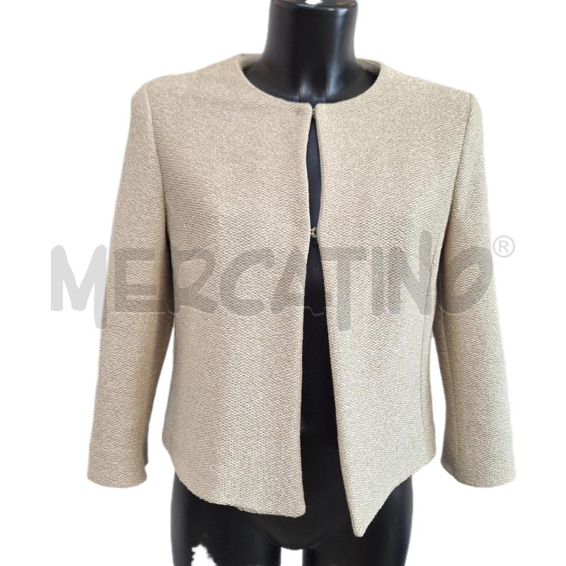 GIACCA DONNA SANDRO FERRONE RAFIA BEIGE | Mercatino dell'Usato Ottaviano 1