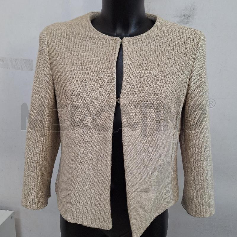 GIACCA DONNA SANDRO FERRONE RAFIA BEIGE | Mercatino dell'Usato Ottaviano 2