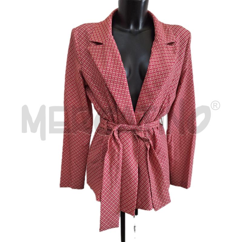 GIACCA DONNA TIMER FUCSIA BEIGE FANTASIA NUOVO | Mercatino dell'Usato Ottaviano 1