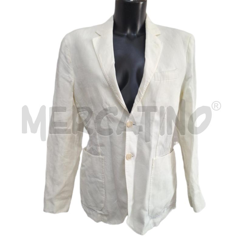 GIACCA UOMO HITCHMAN BIANCO LINO | Mercatino dell'Usato Ottaviano 1