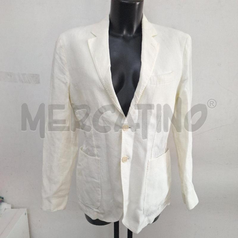 GIACCA UOMO HITCHMAN BIANCO LINO | Mercatino dell'Usato Ottaviano 2