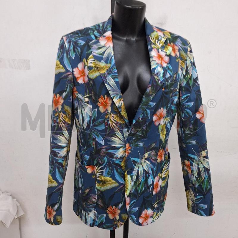 GIACCA UOMO TWO-BI FIORI BLU | Mercatino dell'Usato Ottaviano 2