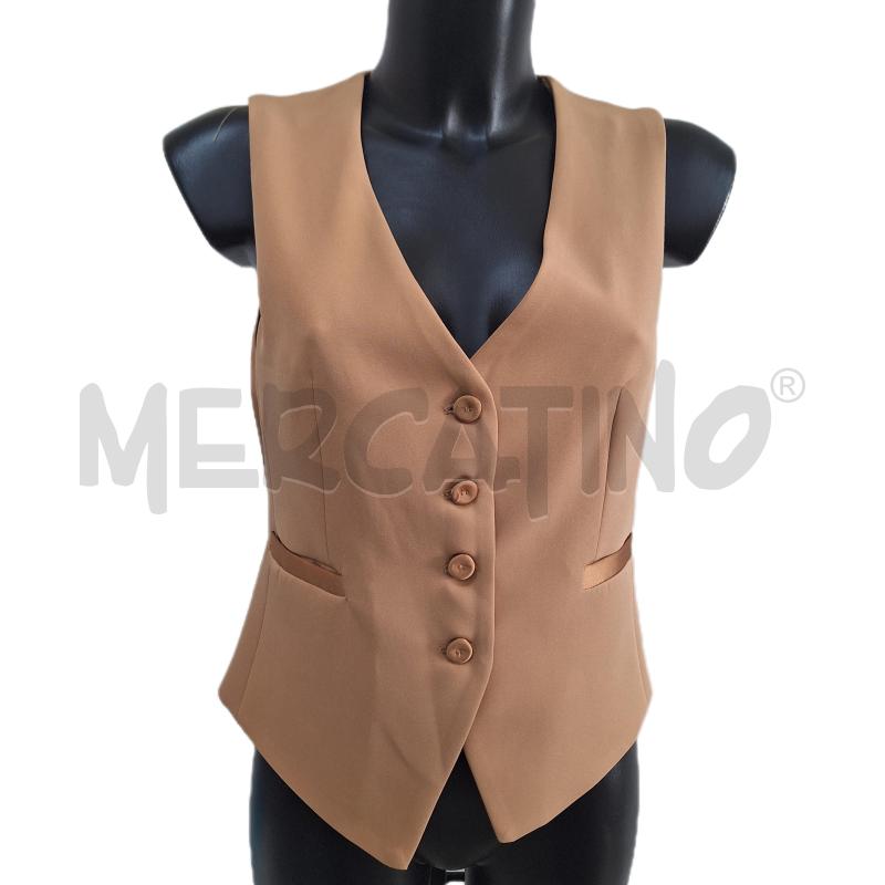 GILET DONNA BB POMPEI BEIGE NUOVO | Mercatino dell'Usato Ottaviano 1