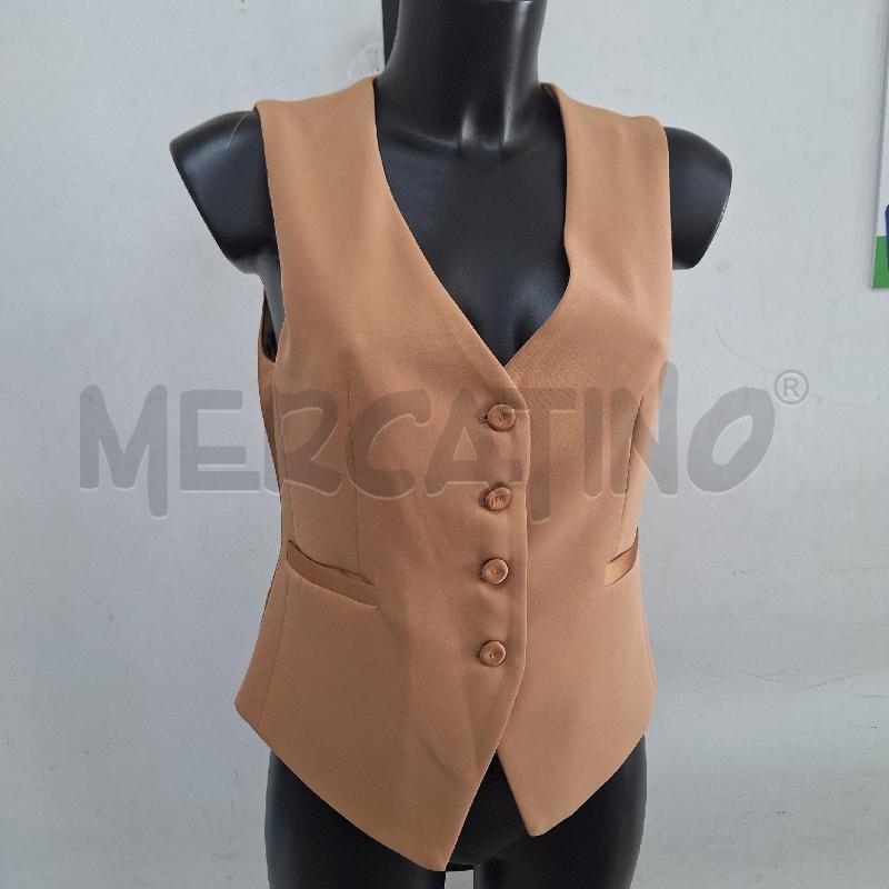 GILET DONNA BB POMPEI BEIGE NUOVO | Mercatino dell'Usato Ottaviano 2