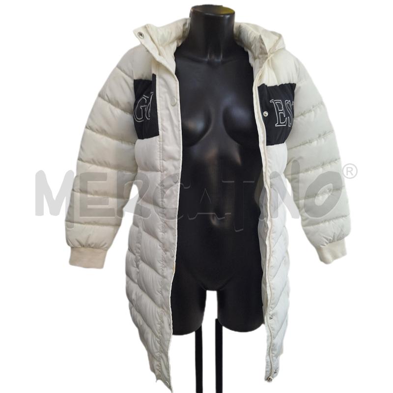 GIUBBINO BAMBINA GUESS BIANCO LUNGO | Mercatino dell'Usato Ottaviano 1