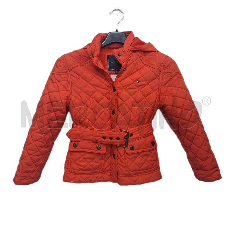 GIUBBINO BAMBINA TOMMY HILFIGER ROSSO | Mercatino dell'Usato Ottaviano 1