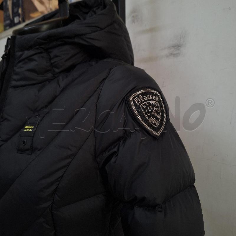 GIUBBINO DONNA BLAUER NERO LOGO STRASS  | Mercatino dell'Usato Ottaviano 2