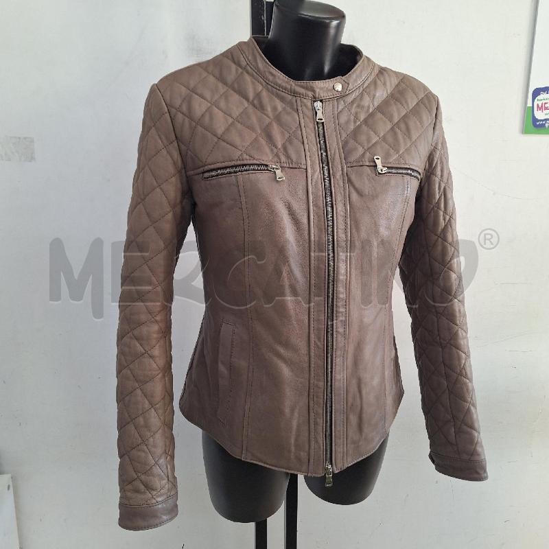GIUBBINO DONNA COCONUDA VERA PELLE GRIGIO TRAP | Mercatino dell'Usato Ottaviano 2