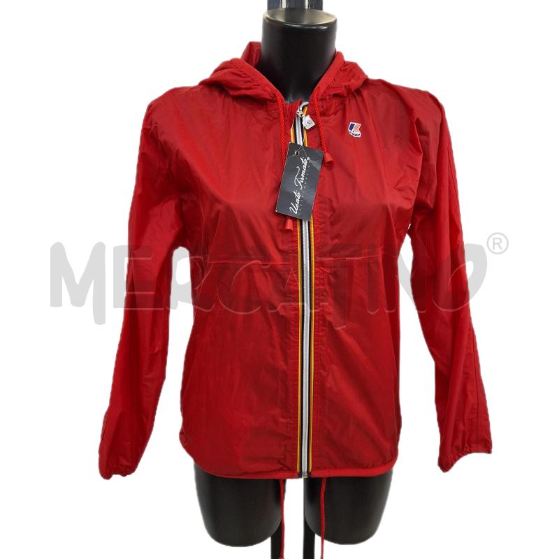 GIUBBINO DONNA KWAY ROSSO | Mercatino dell'Usato Ottaviano 1