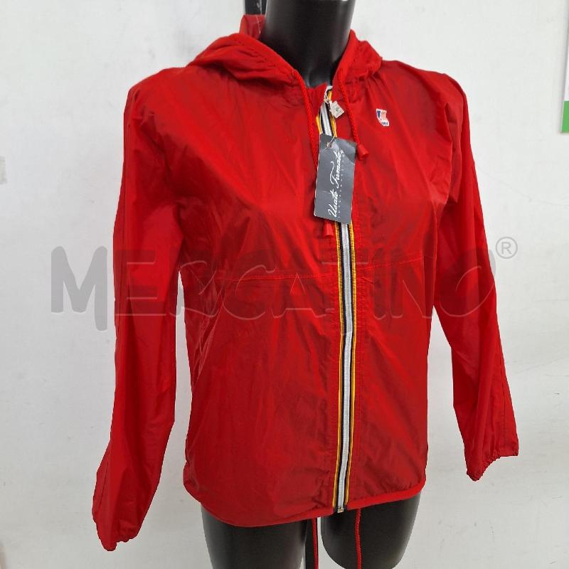 GIUBBINO DONNA KWAY ROSSO | Mercatino dell'Usato Ottaviano 2