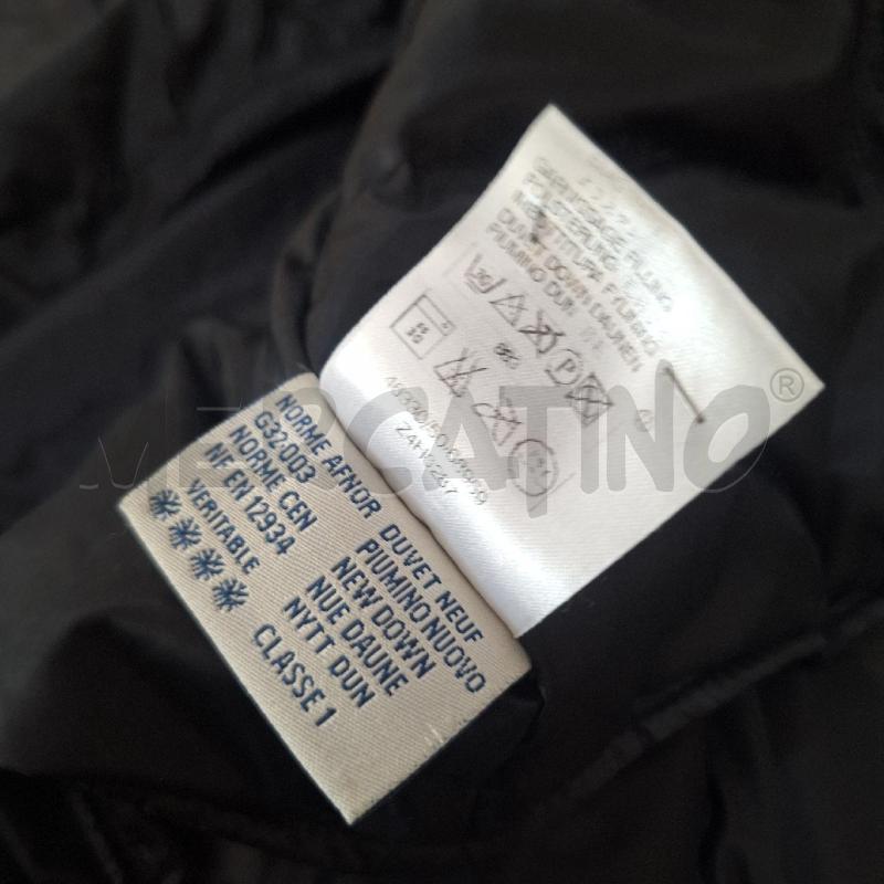 GIUBBINO DONNA MONCLER NERO COLLO GOFFRATO | Mercatino dell'Usato Ottaviano 4