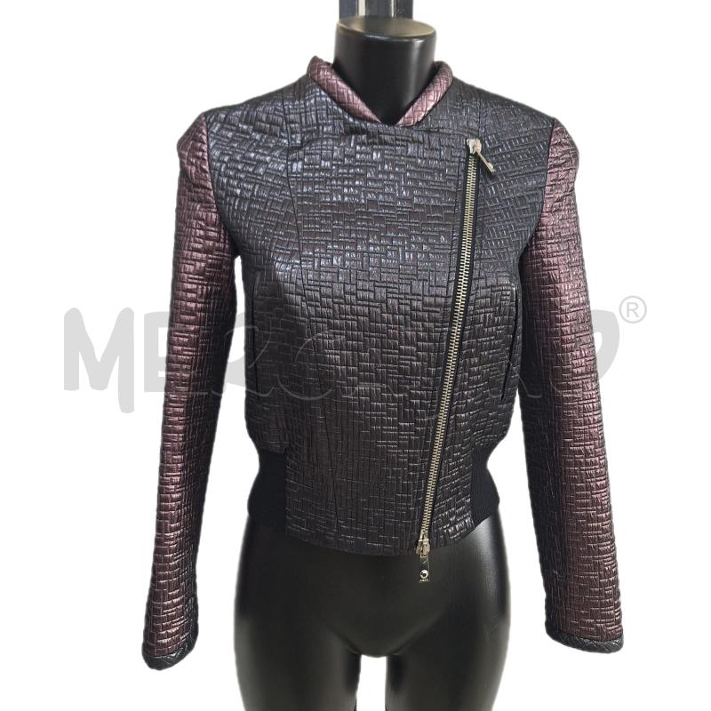GIUBBINO DONNA PINKO NERO ROSA METALL  | Mercatino dell'Usato Ottaviano 1