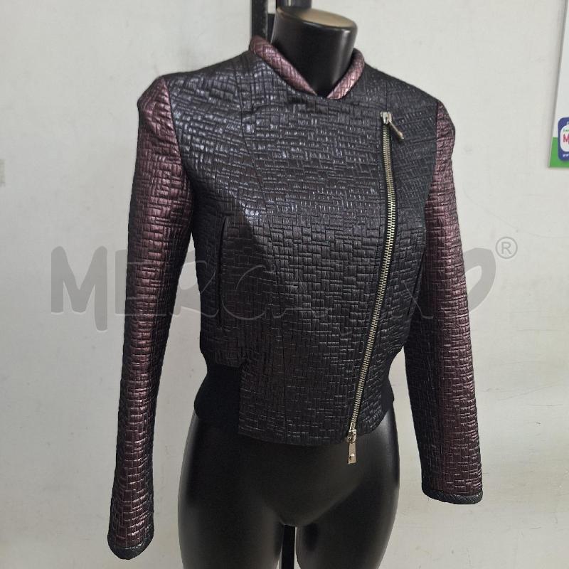 GIUBBINO DONNA PINKO NERO ROSA METALL  | Mercatino dell'Usato Ottaviano 2