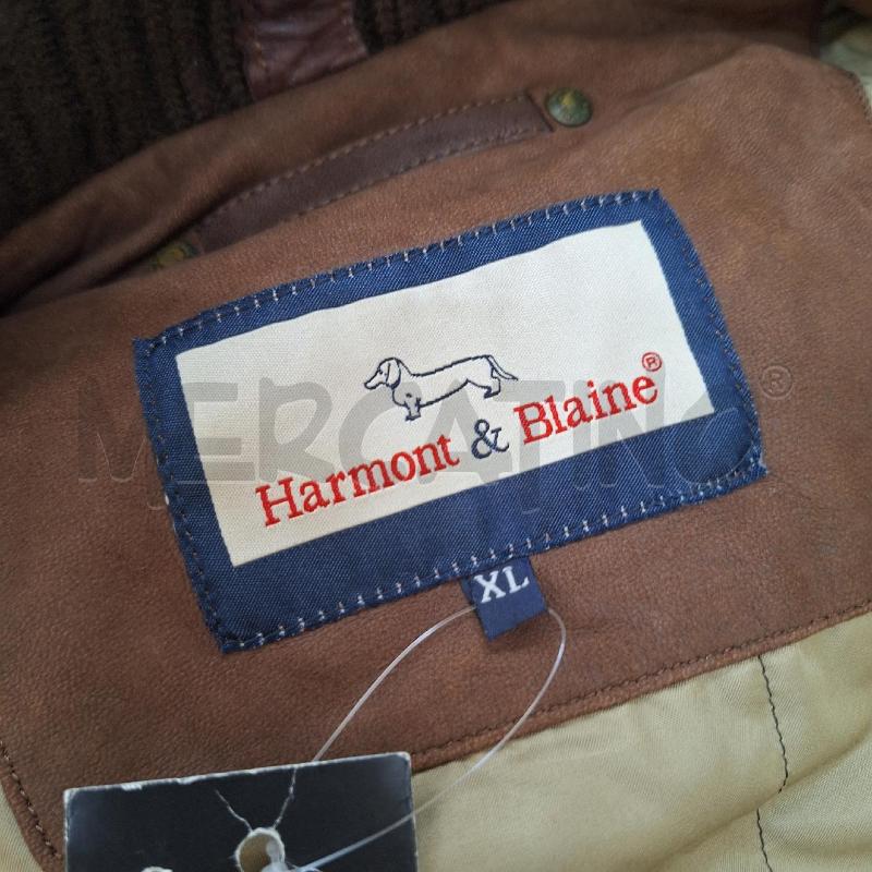 GIUBBINO UOMO HARMONT&BLAINE MARRONE PELLE | Mercatino dell'Usato Ottaviano 5